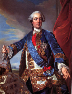 Louis XV of France unknown artist [Public domain], via Wikimedia Commons
