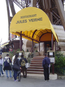 Restaurant Le Jules Verne Eiffel Tower CC Flickr Scalleja