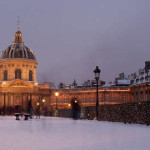 Snow in Paris