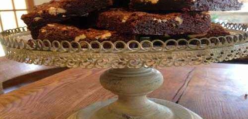 Chocolate Brownies with a French twist